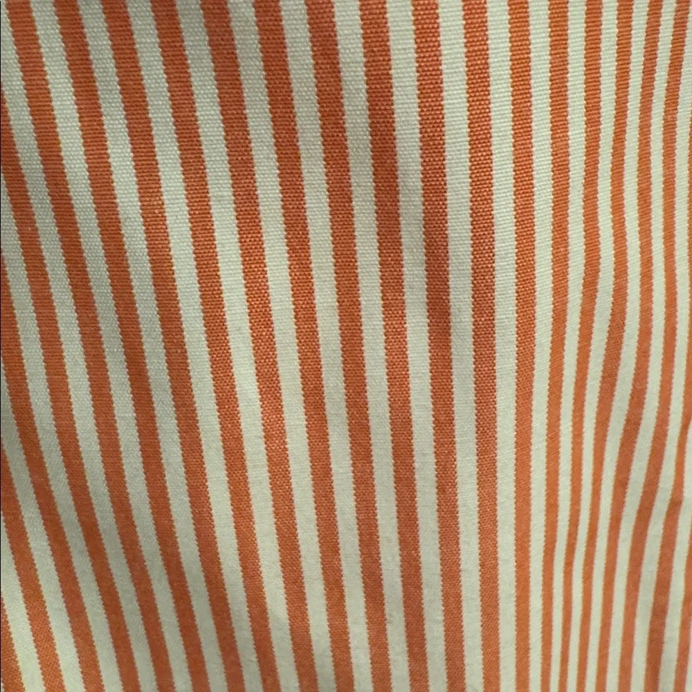 Gretchen Scott Designs Priss Brooks Blouse - Stripe in Tangerine EUC Size M - Picture 6 of 9